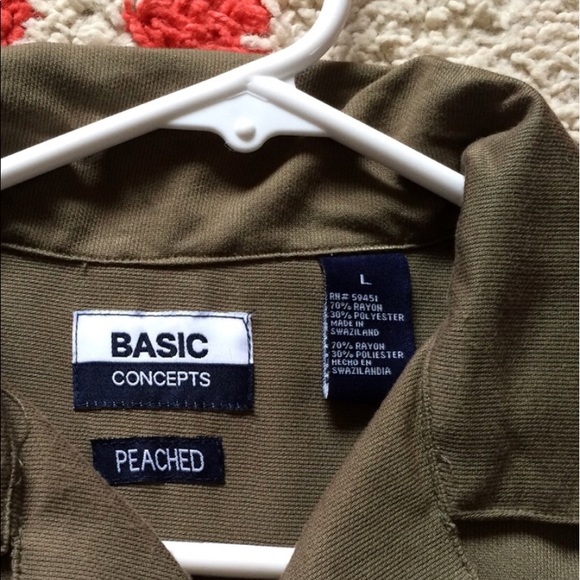 Basic Concept PEACHED Polo Shirt - Picture 4 of 5